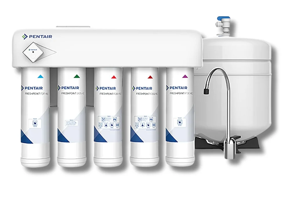 Pentair FreshPoint reverse osmosis filtering system