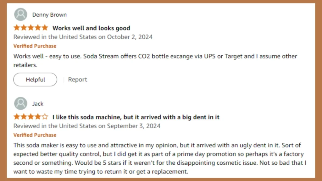 SodaStream User Reviews screenshot 