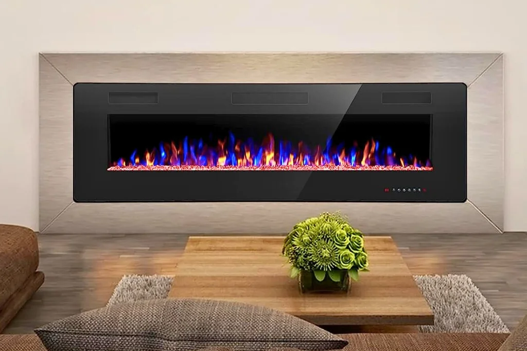 R.W. Flame 50 Wall Mount Electric Fireplace