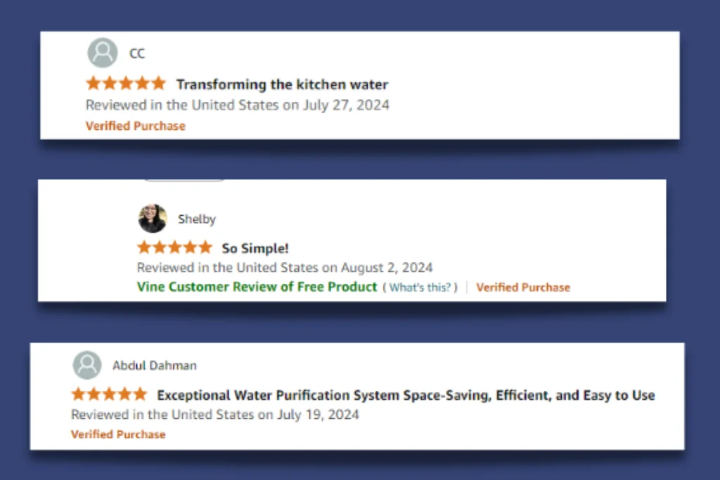 Thereye 8-Stage Reverse Osmosis System User Reviews