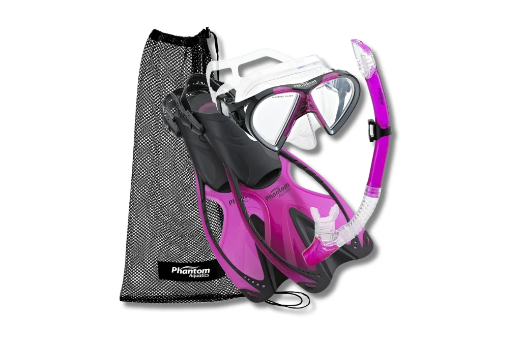 Phantom Aquatics Speed Sport Mask Fin Snorkel Set