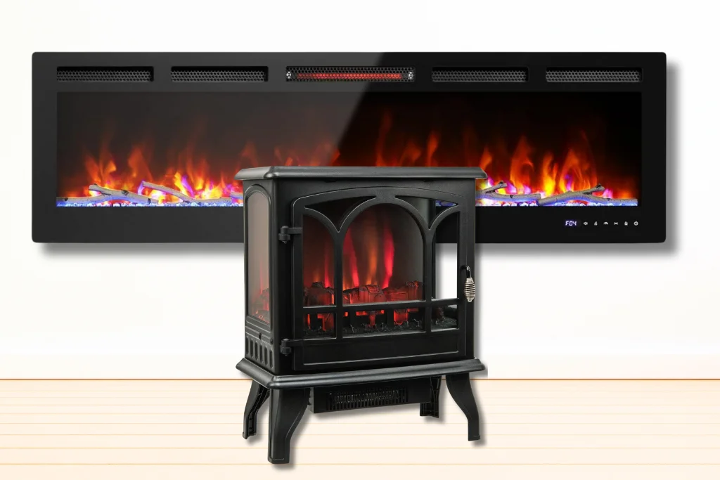 60 inch Cooboom Electric Fireplace