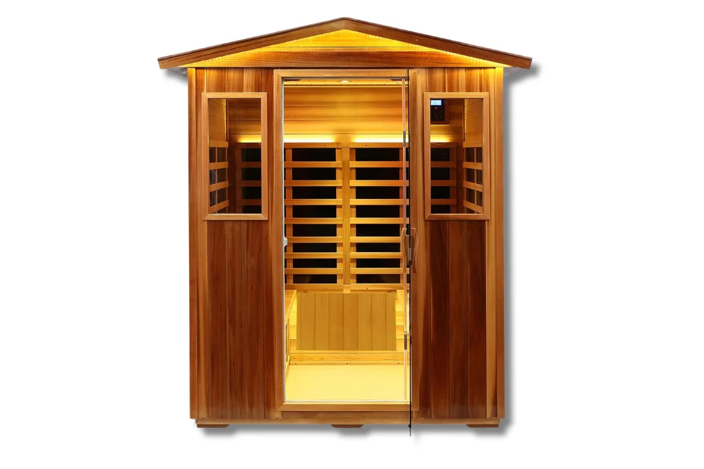 LTCCDSS Outdoor Red Cedar Sauna